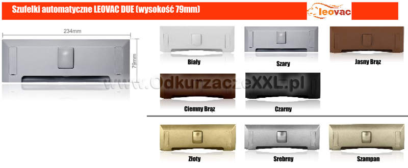 szufelki automatyczne DUE Leovac odkurzacz centralny